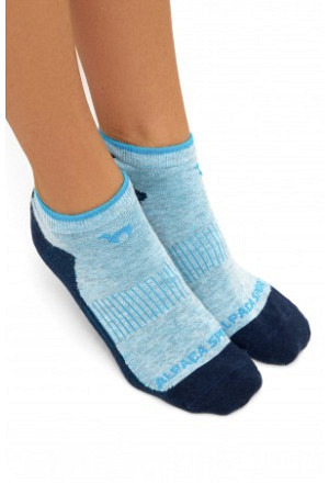 Alpaka Premium SNEAKER-SOCKEN aus Baby-Alpaka-Pima-Mix