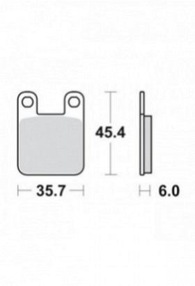 Bremsbelag SBS / 559H.HS