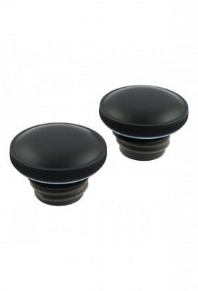 Tankdeckel Satz Screw in schwarz matt