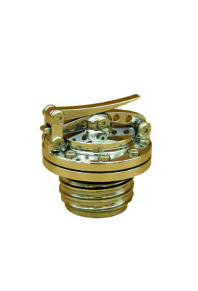 Tankdeckel Klappbar verchromt