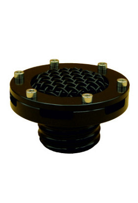 Tankdeckel Gitter Schwarz