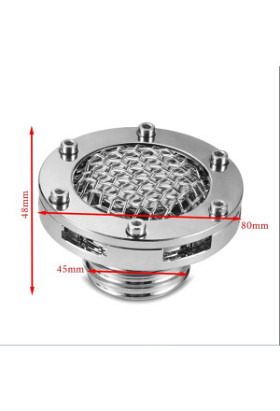 Tankdeckel Gitter Chrom