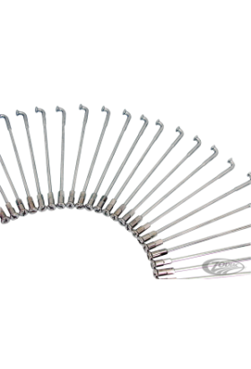 Speichensatz Chrom, 15"