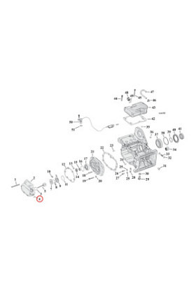  O-ring Kupplungszug, Clutch Cable