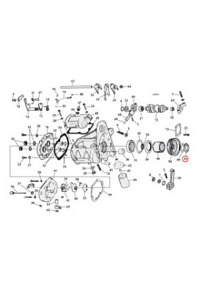 Mutter Getrieberitzel / Riemenrad