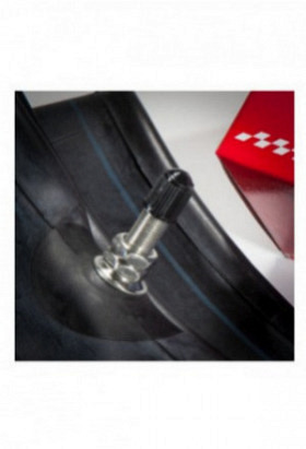 Schlauch 17", mittig Stahl Ventil TR4