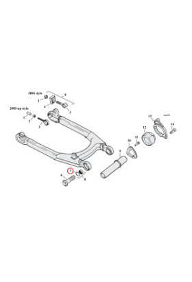 Sicherungsring Schwingenlager