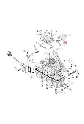 Entlüftungsschlauch Getriebe