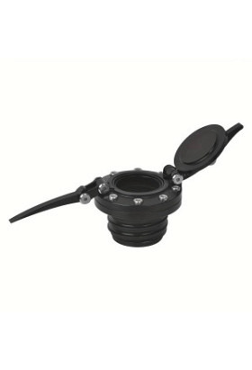 Tankdeckel Klappbar schwarz