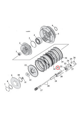 Sicherungsring, Sprengring Ausrücklager