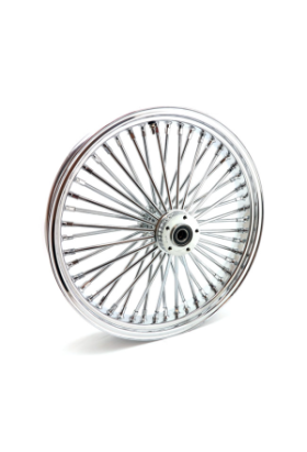 Radial 48 Fat Speichen Vorderrad 3.50 x 21 DF Chrom TÜV