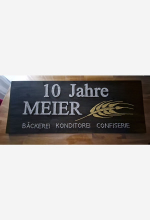 Fadenbild "Firmenlogo mit Motiv"