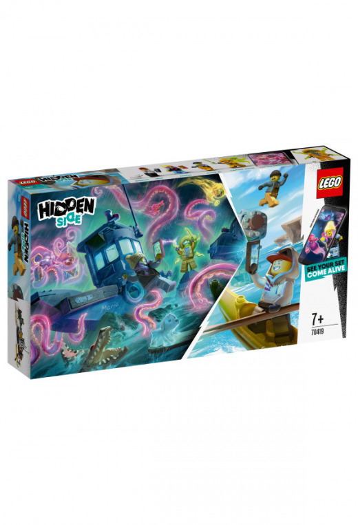 LEGO HIDDEN SIDE 70419 Gekenterter Garnelenkutter