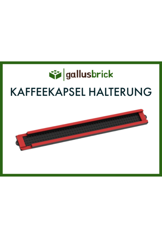 LEGO gallusbrick MOC Kaffeekapsel-Halterung