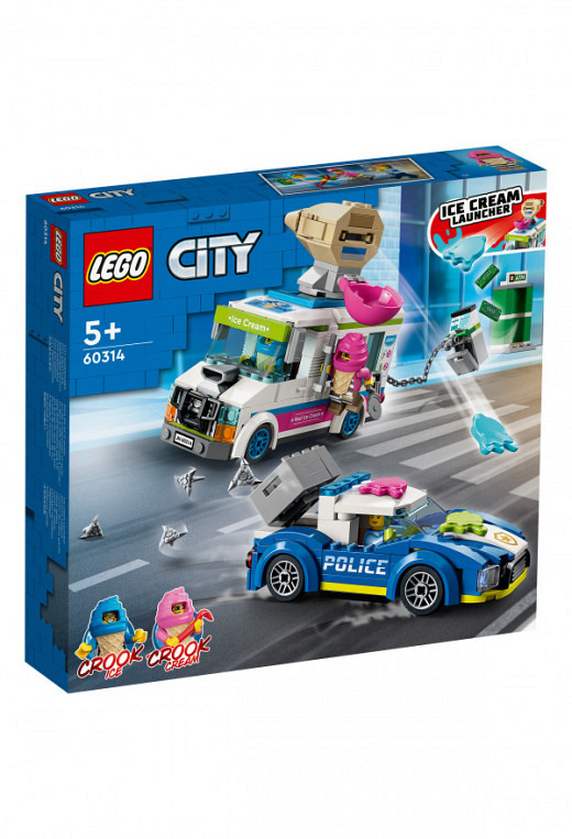 LEGO CITY 60314 Eiswagen-Verfolgungsjagd