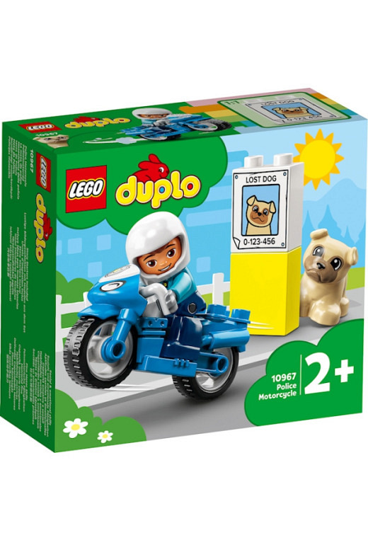 LEGO DUPLO 10967 Polizeimotorrad