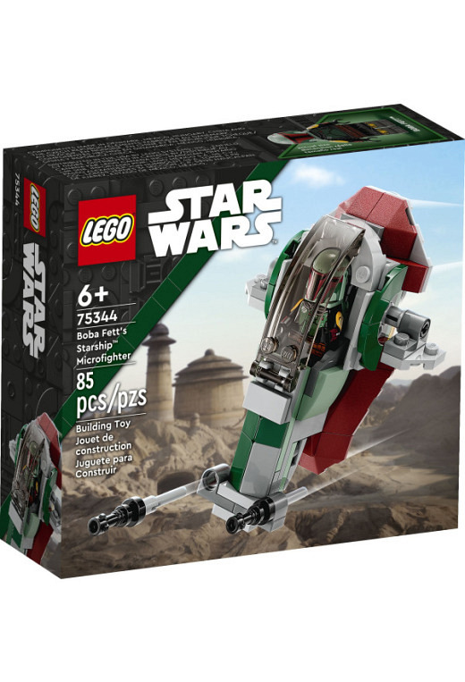 LEGO STAR WARS 75344 Boba Fett's Starship Microfighter