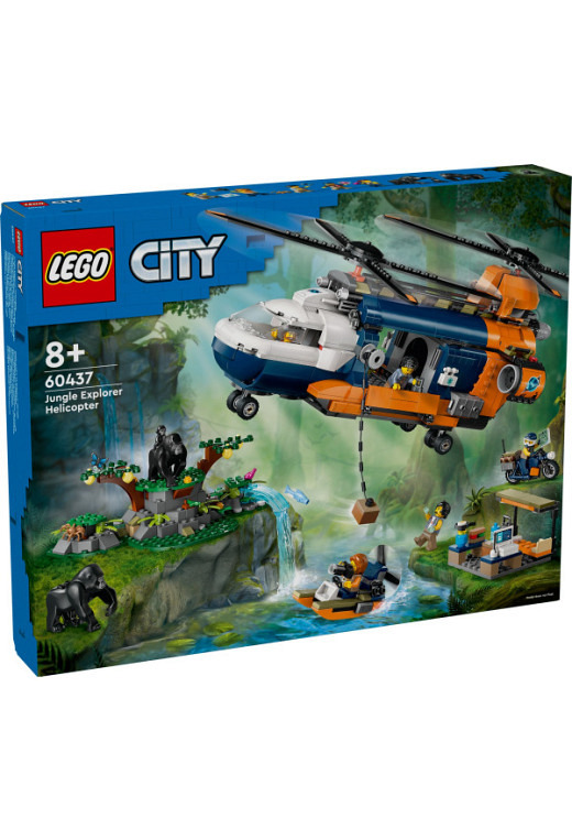 LEGO City 60437 Dschungelforscher-Hubschrauber
