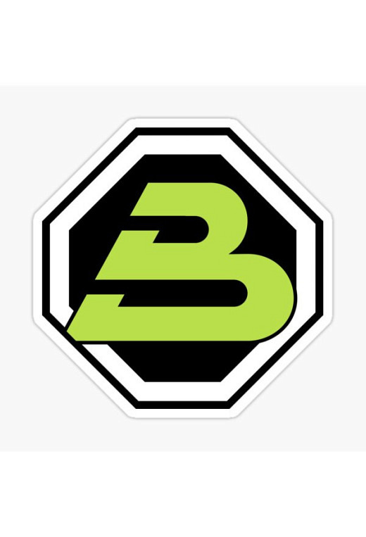 Aufkleber Blacktron 72x72mm