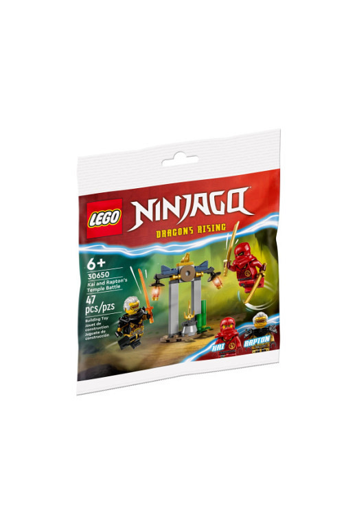 LEGO NINJAGO 30650 Kais und Raptons Duell im Tempel