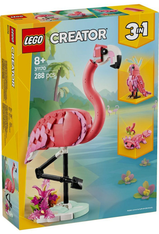 LEGO® Creator 31170 Wilde Tiere: Rosa Flamingo
