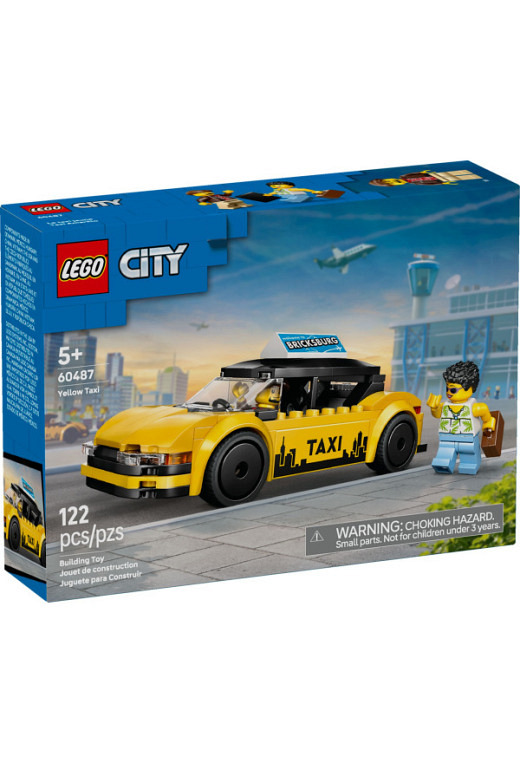 LEGO® City Gelbes Taxi (60487)