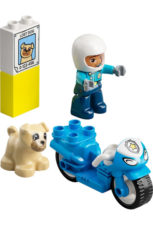 LEGO DUPLO 10967 Polizeimotorrad
