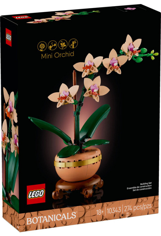 LEGO BOTANICALS Mini-Orchidee 10343