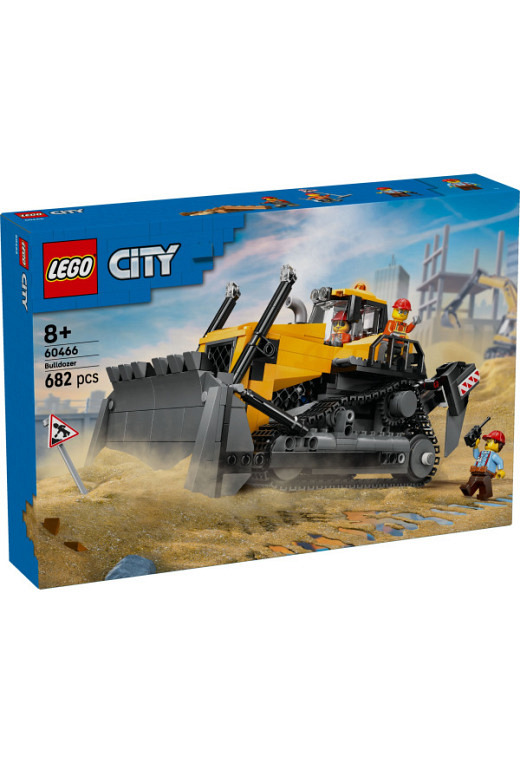 LEGO® City 60466 Gelber Bulldozer