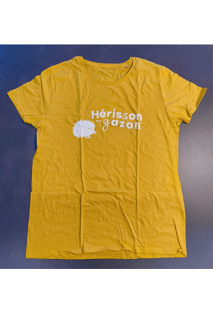 T-shirt femme jaune