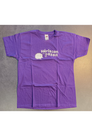 T-shirt enfant violet
