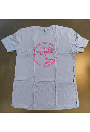 T-shirt unisexe bleu