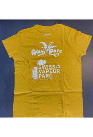 T-shirt homme jaune