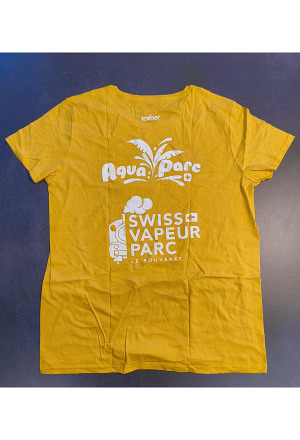T-shirt femme jaune