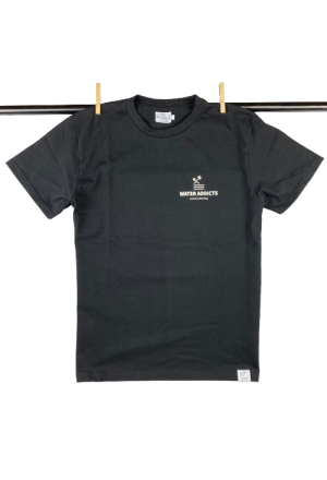 WA T-Shirt 230, 100% Double Jersey Bio-Cotton, schwarz