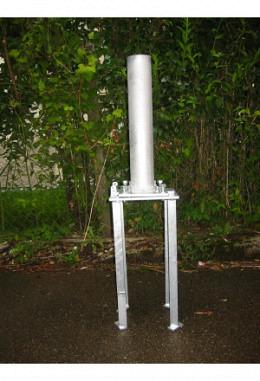 Masthalter kippbar zum Einbetonieren