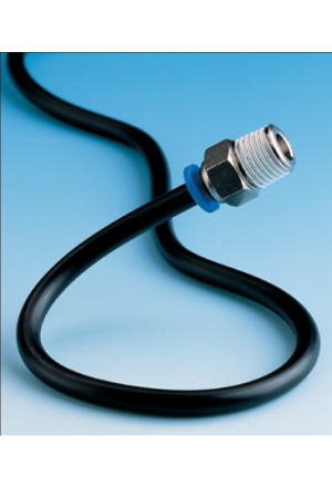 DEKABON-Rohr 6 x 4 mm, schwarz