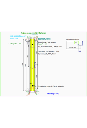 MARAG-service Rahmen Doppelflügel