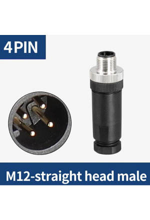 Trittmatten Stecker M12 4Pol