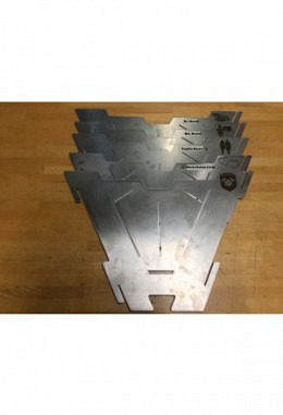 Fireflake Feuerschale, mit Gravur