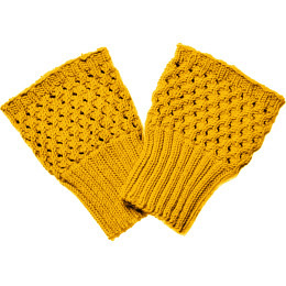 Stulpen gold meliert