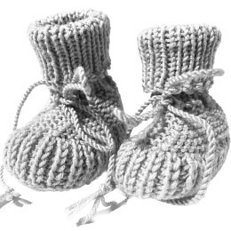 Finken Baby hellgrau meliert