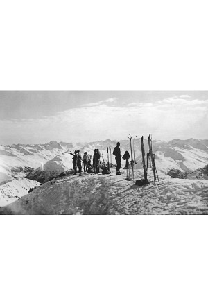 Gipfelpause auf Parsenn