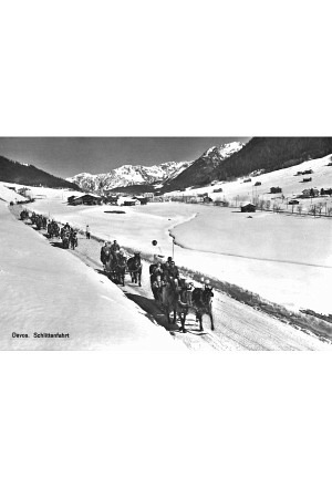 Schlittenfahrt davos