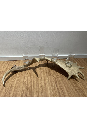 Schnappsglashalter Dammhirsch