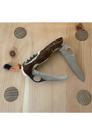 Viktorinox Hunter mit Hirschhorn