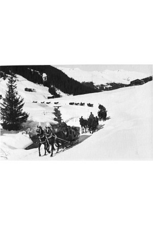 Kutschenfahrt ins Sertigtal