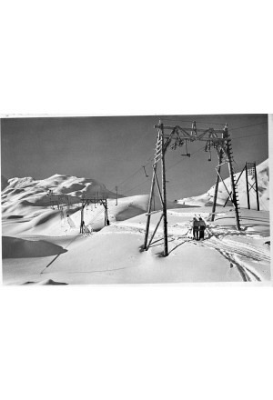 Holzmasten auf Strela