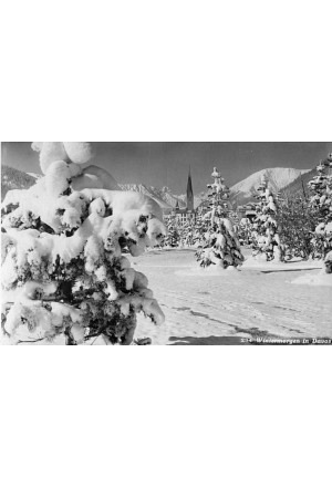 Wintermorgen in Davos