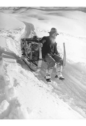 Grandschlitten Holztransport